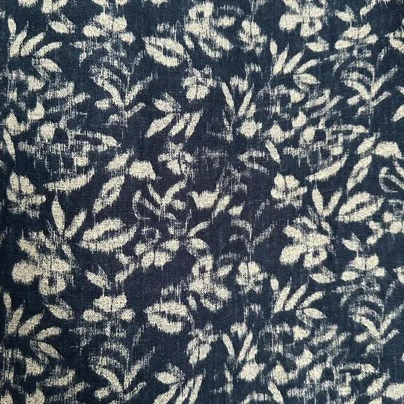 Faherty Alston Dress Juniper Ikat Floral - Blue & White Floral Sleeveless - NWOT - Picture 5 of 5